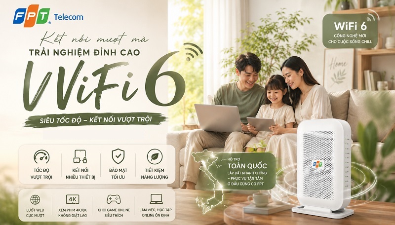 Ưu đãi sử dụng mạng FPT phường Bình Tây
