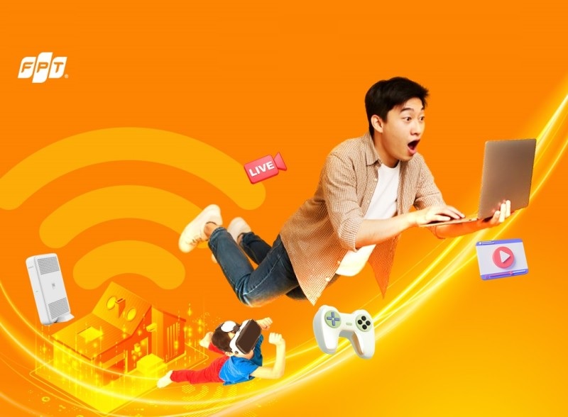 Khu vực hòa mạng FPT tại phường Chợ Quấn