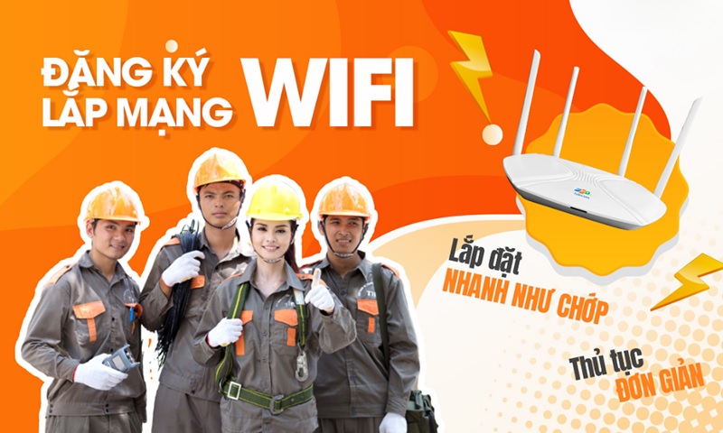 Quy trình lắp đặt mạng FPT phường Phú Định