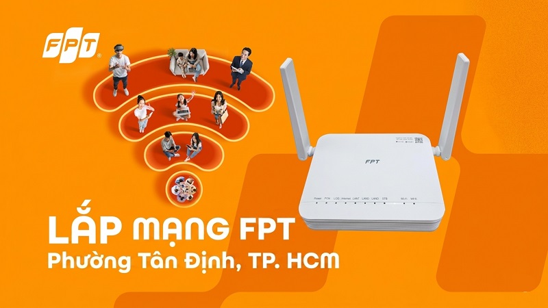 Lắp mạng FPT phường Tân Định